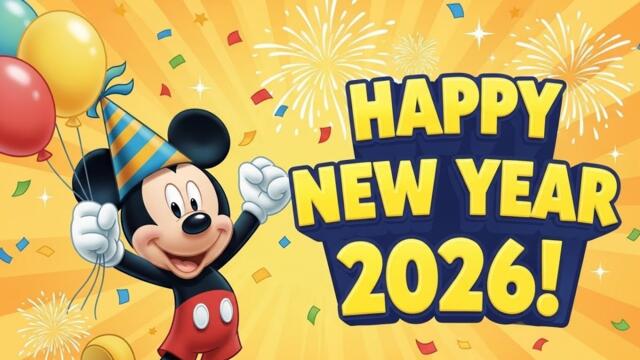 Mickey Mouse New Year Party 🎆 | Fun Celebration for Kids!