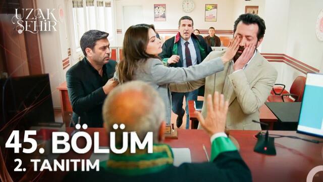 Uzak Şehir 45. Bölüm 2. Fragman | Bu Tokatı Çoktan Hak Ettin Boran! ALYA'DAN SERT TOKAT!