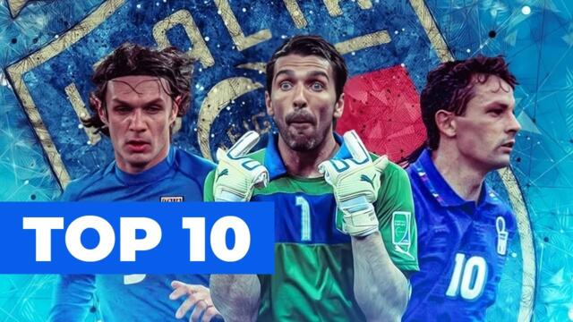 Top 10 Greatest Italian Footballers of All Time 🇮🇹