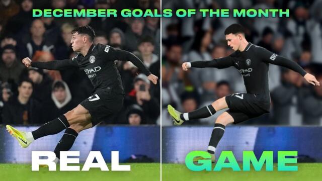 Premier League Goals of the Month - December 2025 (EAFC 26 Recreation)