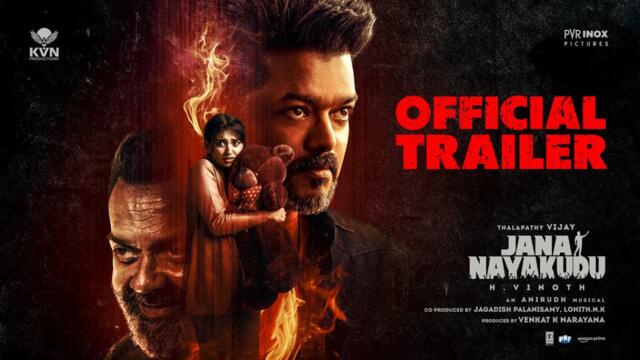 Jana Nayakudu - Official Trailer | Thalapathy Vijay | Pooja Hegde | H Vinoth | Anirudh | KVN
