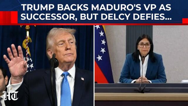 'There Is Only One President...': Maduro's VP Defies Trump's Backing To Be Next Venezuelan President