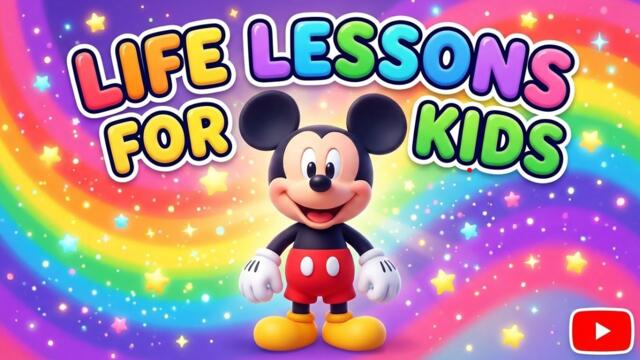 Life Lessons for Kids 🌟 Learn Good Habits with Mickey Mouse 🐭