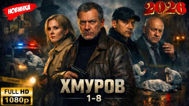 ХМУРОВ 1-8 НОВЫЙ РУССКИЙ БОЕВИК 2026 - ДЕТЕКТИВ 2026 ГОДА РУССКИЙ БОЕВИК