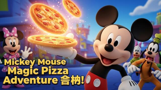 Mickey Mouse Magic Pizza Adventure 🍕✨ | Funny Cartoon for Kids