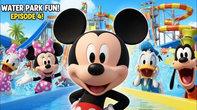 Mickey Mouse And Friends Water Park Fun Episode 4 | 3D Cartoon Kids Animation