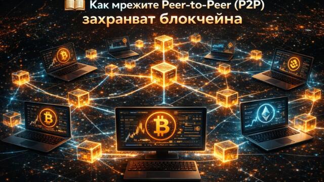 📚 Как мрежите Peer-to-Peer (P2P) захранват блокчейна