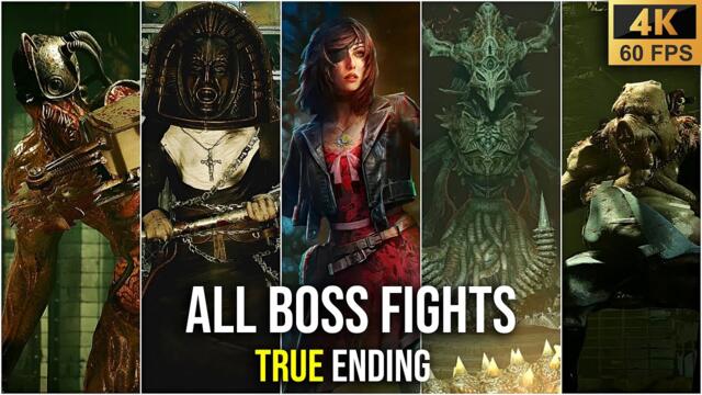 TORMENTED SOULS 2 All BOSS Fights & Monsters + TRUE ENDING (4K60fps)