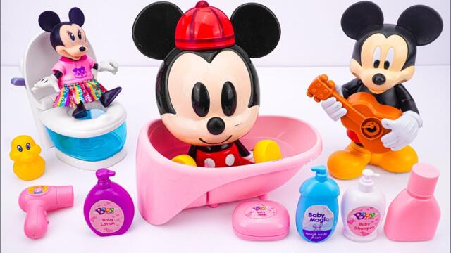 Satisfying With Unboxing Disney Mickey Mouse toy collection ASMR