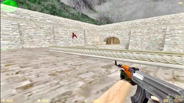 Counter Strike 1.6 | Mission 4 Aztec | PC Gameplay | Walkthrough | Multiplayer | Longplay