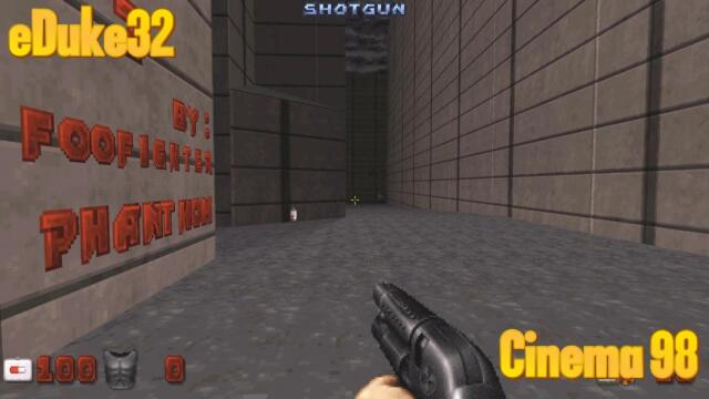 Duke Nukem 3D eDuke32- Cinema 98