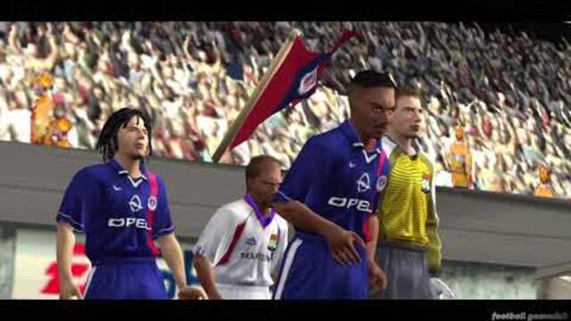 FIFA 2002 - Lyon VS Paris Saint-Germain - Gameplay