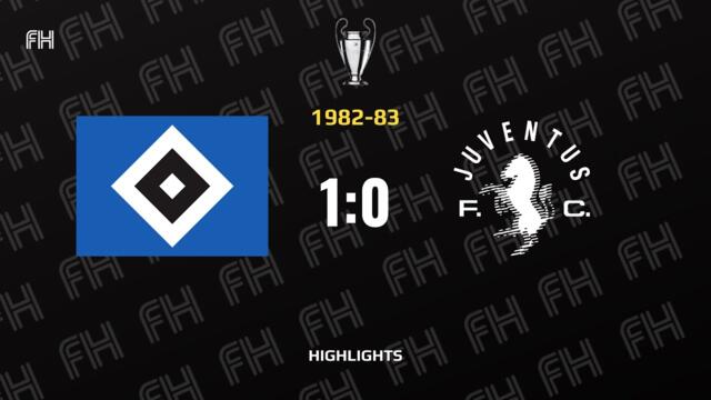 Hamburger 1-0 Juventus ● European Cup 1982-83 ● Final Highlights