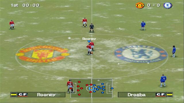 Winning Eleven 10 - Manchester United vs Chelsea | PS2
