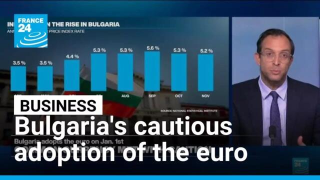 Bulgaria bids farewell to lev currency, awaits euro adoption amid inflation concerns • FRANCE 24