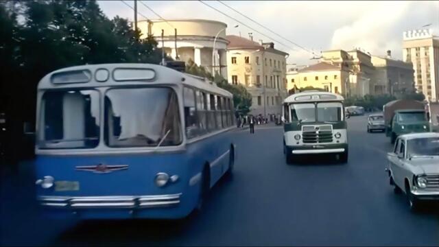 Moscow in 1965 [HD 60fps] Soviet Russia in the 1960s - British Pathé