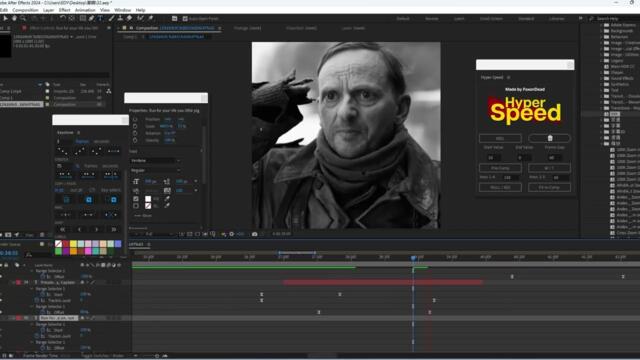 Oh my god, this is actually a method for creating glowing subtitles