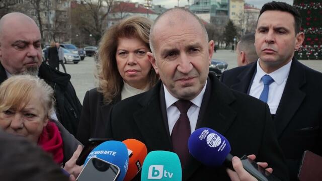 Румен Радев - Брифинг пред медиите - 07.01.2026
