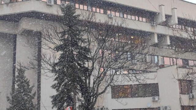 Русе се превърна за кратко в снежна приказка /ВИДЕО/