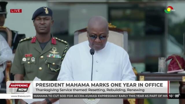Full Speech: President Mahama at Non-Denominational Thanksgiving Service