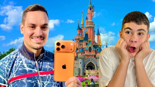 ИЗНЕНАДАХ АЛЕКС С IPHONE 17 PRO MAX В DISNEYLAND!