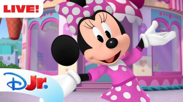 🔴 LIVE! 24 HOURS All Minnie's Bow-Toons! 🎀 | NEW BOW-TOONS: PET HOTEL SHORTS! 🏨 | @disneyjr 2026-01-08 19:39