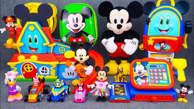 Satisfying with Unboxing Disney Mickey Mouse Jumbo Fun House Playset | Review Toys ASMR