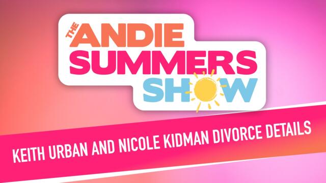 Keith Urban and Nicole Kidman Divorce Details