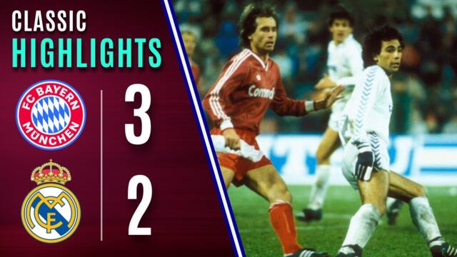 1988 European Cup Quarter-Final 1st Leg | Bayern München vs. Real Madrid
