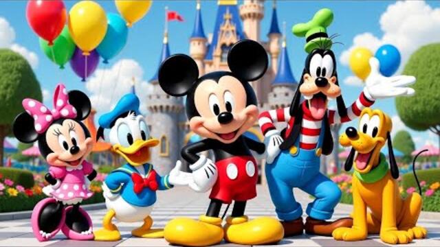 Mickey Mouse and Friends Fun Day 🐭 | 3D Cartoon Animation for Kids