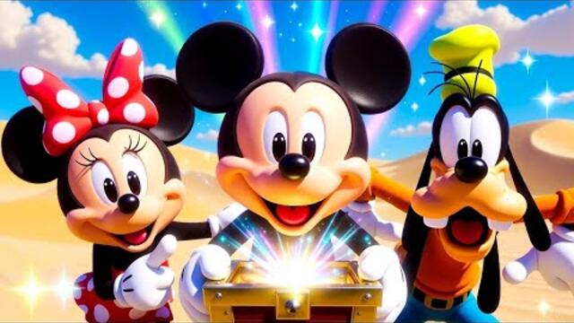 Mickey Mouse Desert Treasure Hunt 🏜️ | Fun 3D Cartoon Adventure for Kids