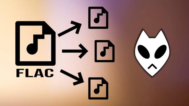 How to split FLAC CUE files into individual flac files with Foobar2000
