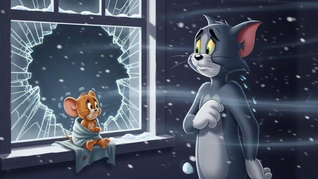 Tom and Jerry: The Cracked Window's Chill 💔❄️