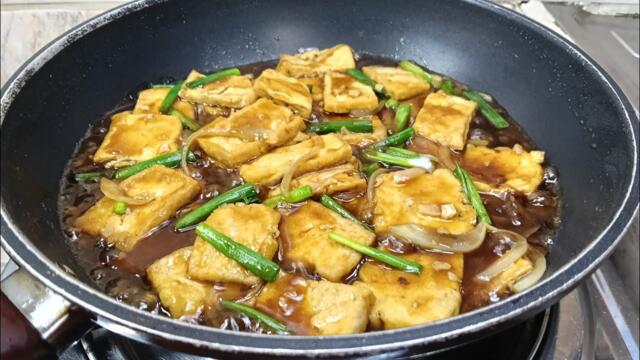 TASTY AND EASY! A MUST TRY, SIMPLE AND DELICIOUS BRAISED TOFU RECIPE!