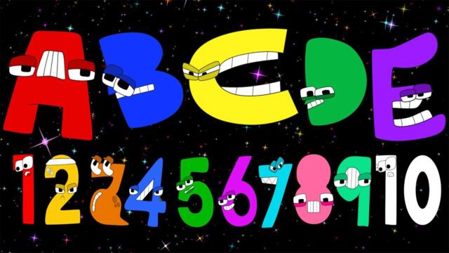 ABC Song & Color Numbers Song for Kids | Alphabet A–Z and Counting 1–10 | Colorful Learning