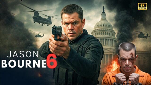 Jason Bourne 6 (2025) Movie | Matt Damon, Julia Stiles | Facts And Review Fanmade