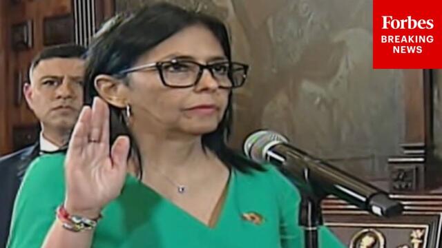 BREAKING NEWS: Delcy Rodríguez Is Sworn In As Acting President Of Venezuela