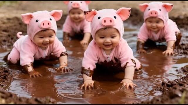 Dudi Dudi Dam Dam Dance | Funny Kids Videos | Kids & Babies Rhymes