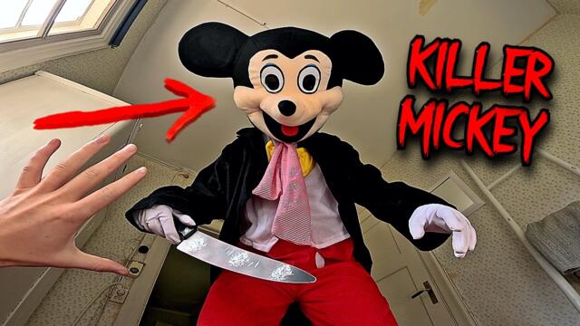 KILLER MICKEY MOUSE REAL LIFE ESCAPE 4 (PARKOUR POV)