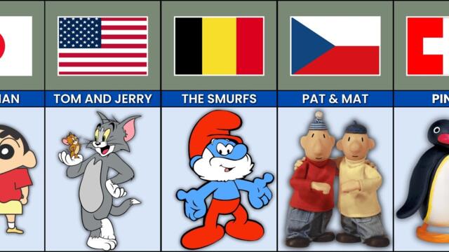 Cartoons From Different Countries You Grew Up Watching