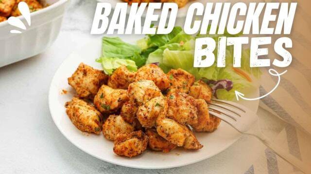 This Baked Chicken Bites Recipe is So Delicious I Make It Every Week