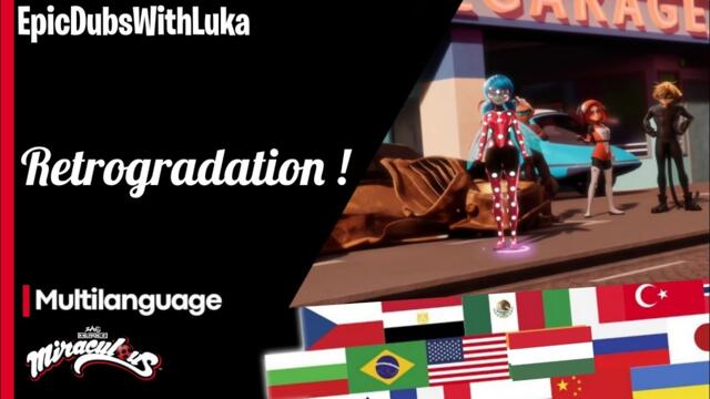 Miraculous Ladybug Season 6  Multilanguage Retrogradation |Fan-Made