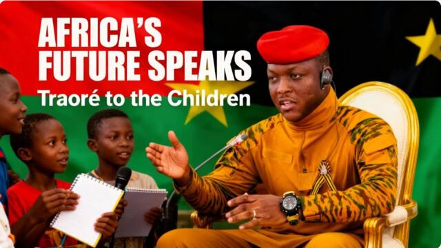 President Ibrahim Traoré Responds to African Children's Biggest Questions