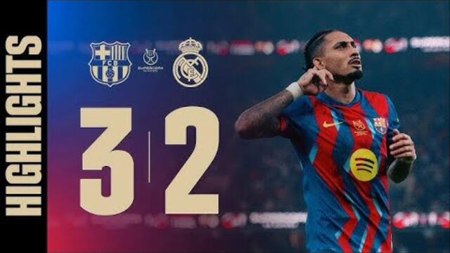 BARCELONA VS REAL MADRID 3-2 Full highlights