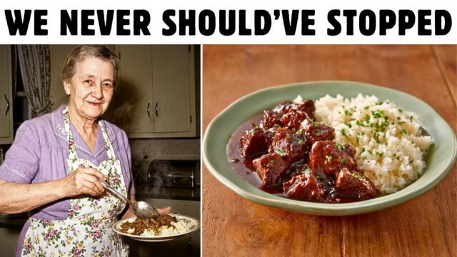 60 Old School Dishes We Stupidly Stopped Making (And Deeply Regret)