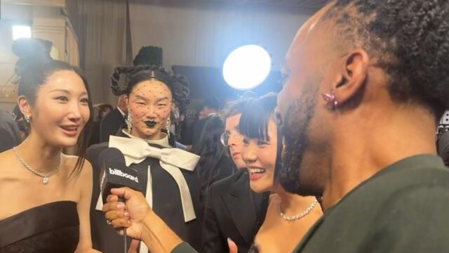 HUNTR/X: Audrey Nuna, Ejae & Rei Ami On Possible Oscar Nominations & "Golden" Continued Chart Success | Golden Globes 2026