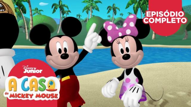 O Luau de Bafo na praia | Episódio Completo | A Casa do Mickey Mouse