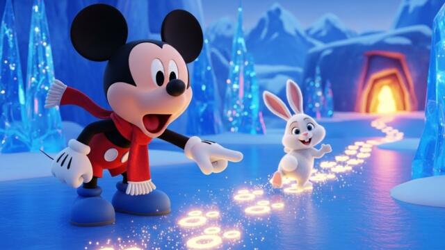Mickey Mouse Followed the Rabbit Trail! ❄️🐰 | Ice Land Adventure | 3D Kids Cartoon