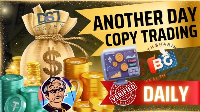 Another Day Of Copy Trading w/ DSJ/BG Wealth | Follow Along & Watch The Process From Start To Finish