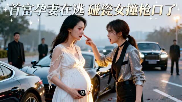 【FULL】首富孕妻在逃，碰瓷女撞槍口了🔥#汪鑫鑫 #崔丘辰 全球第一科技女王、身懷六甲的統帥夫人遇車禍，囂張千金仗勢欺人百般羞辱。保鏢總長齊到場卻偏幫惡女？[ZYDJ]